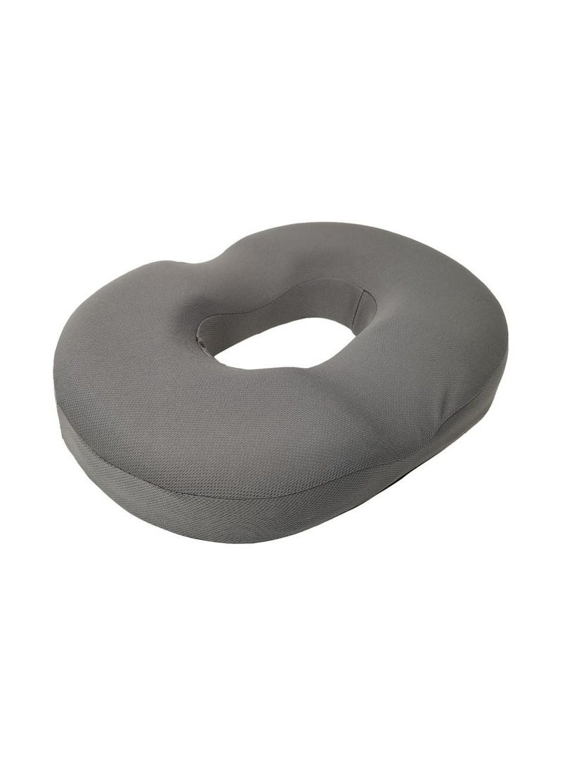 3XR Premium Donut Cushion. Memory Foam Pillow. High-quality Donut Pillow Seat Cushion for Car Chair Home and Office .  1 Pcs - Grey - Image 3