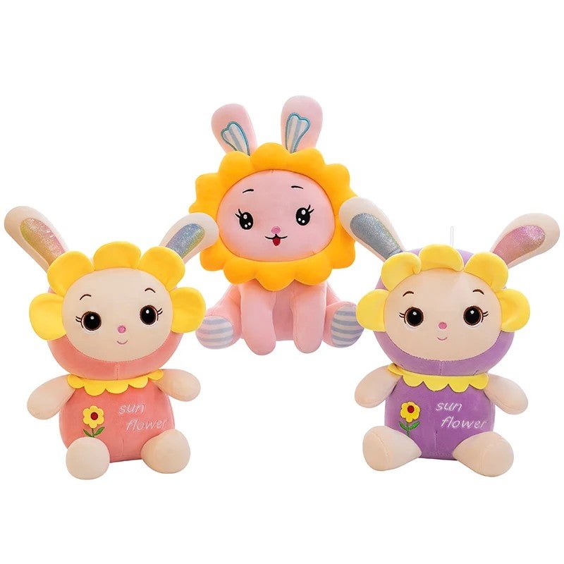 Y&D Zoo PP Cotton Durable Plush Toy Cute Animal Cartoon Embroidery Soft and Fun Weighted Stuffed Toy for Birthday izable - Image 3