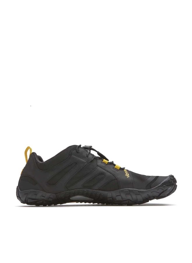 vibram حذاء فيبرام النسائي فايففينجرز V-Trail 2.0، أسود/أصفر، 39 EU / 8-8.5 US - Image 1