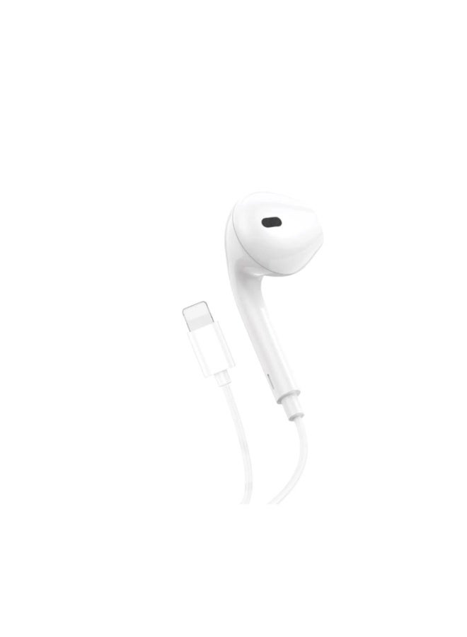 GO-DES Go Des Single Earphone Connector (White) – GD-EP501 - Image 1