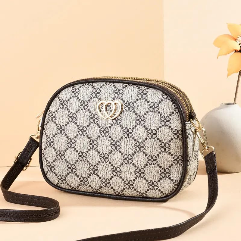 ketmart small women crossbody bag for travel,shopping and Wristlet Phone Wallet for Women with Credit Card (Color-Cream) - Image 2