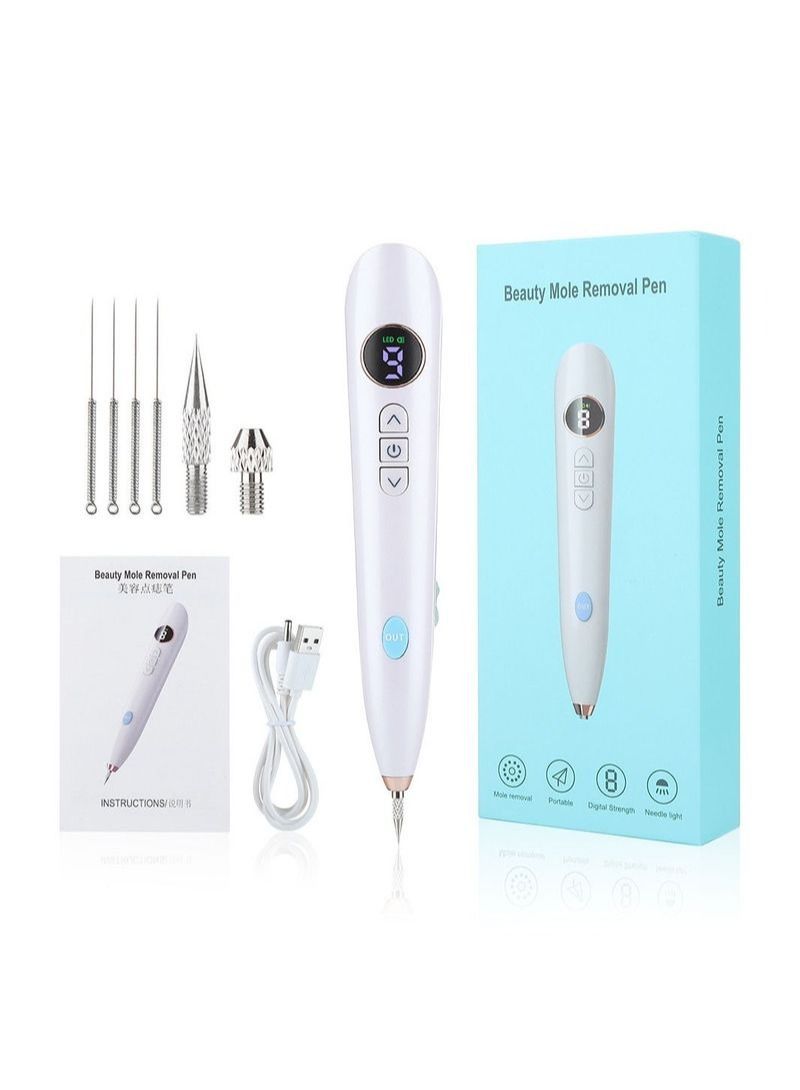 NIBEMINENT Plug-in 9-speed Laser Point Mole Pen Beauty Salon Electric Sweeping Spot Removal Granulation Tattoo Wart Spot Home Beauty - Image 1