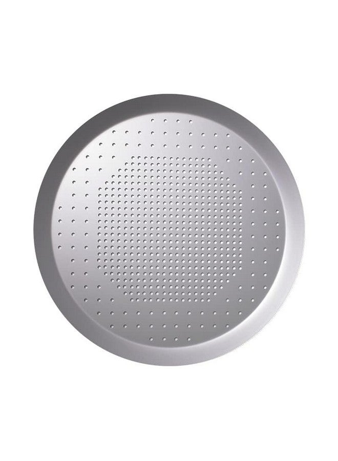 HARI® Pizza Pan 12 Inch with Holes Perforated Pizza Tray Aluminum Alloy Round Pizza Crisper Pans Oven Baking Pizza Bakeware Pizza Baking Tray for Home Restaurant Kitchen (Silver) - Image 2