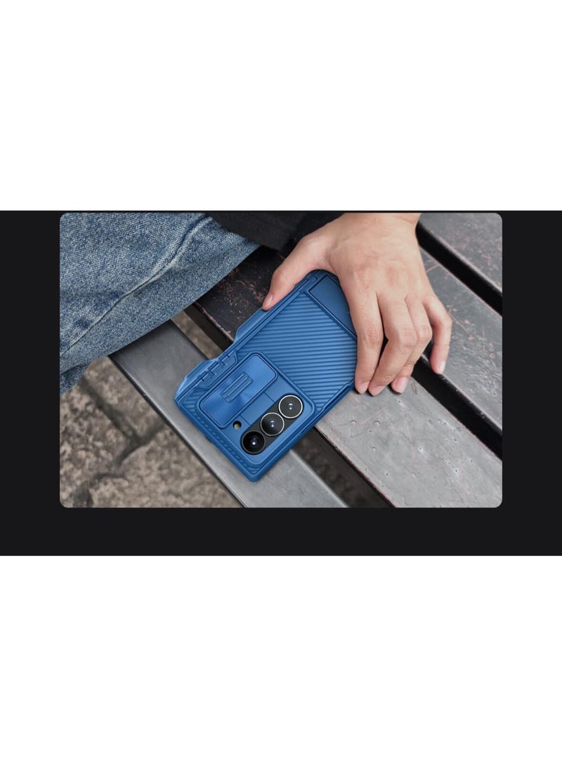 Nillkin CamShield Fold Case with Pen Holder & Stand for Samsung Galaxy Z Fold 6 5G| Stylish Protection & Convenient Stand - Blue - Image 4