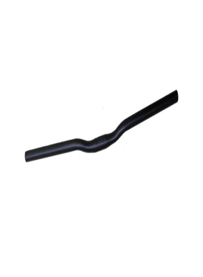 CYBIC Bicycle Handlebar, 22.2mm Diameter, Black, Curved Design - Image 2