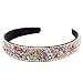 Wecoe Rhinestone Headband for Women - Crystal Bling Diamond Padded, Glitter Sparkly, Birthday Girl, Retro Hair Accessories - Gifts for Women Ladies (Mixed Color) - Image 2