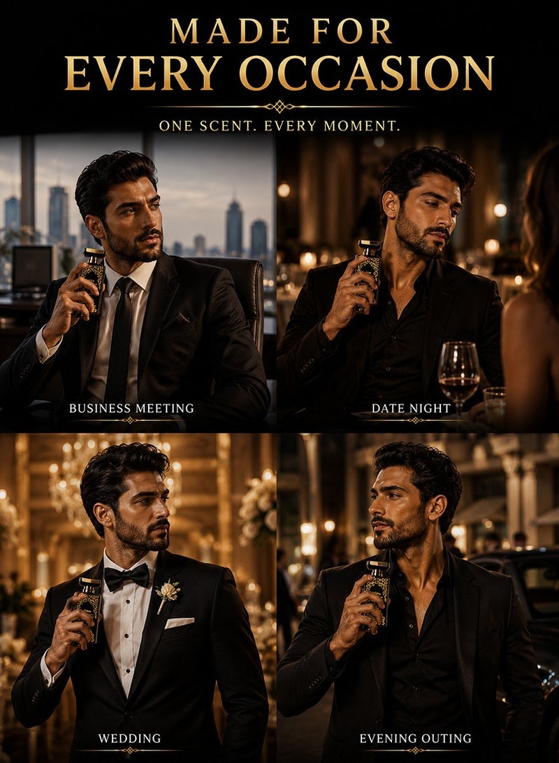 Nabeel Dahn Al Oud Amiri Eau De Parfum 100 ML - Image 4