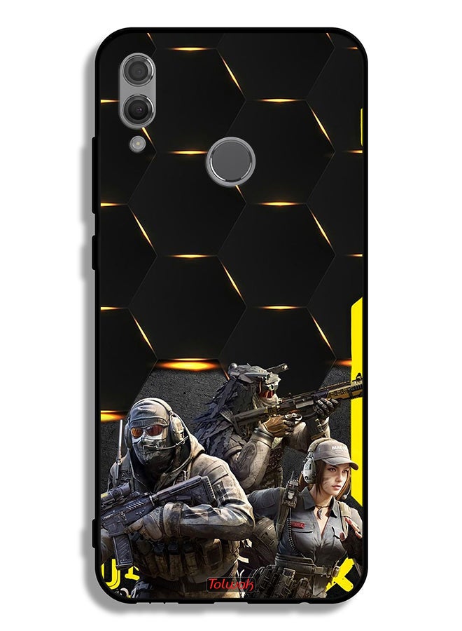 Tolwak Honor 10 Lite Protective Case Cover Cyberpunk Wallpaper - Image 2