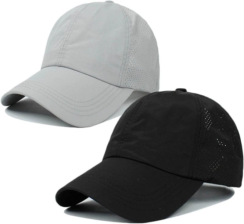 Bucaum Cross Hat Womens Baseball Cap -Cross Ponytail Hat Baseball Cap - Image 1