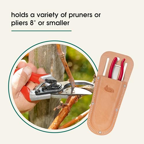 Weaver Leather Arborist Shaped Pruner Pouch, Tan - Image 3