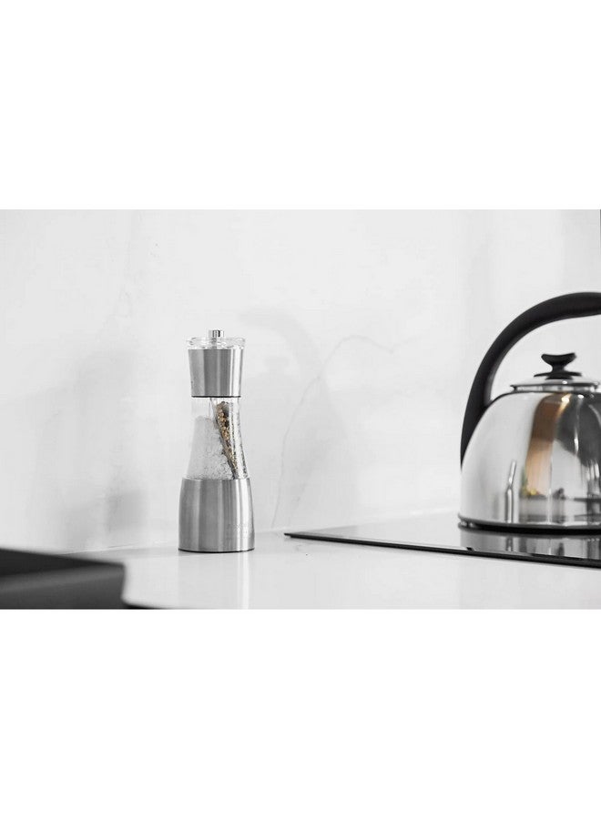 بيرجوف ليو أيسينشلز مطحنة الملح والفلفل الثنائية فضي وشفاف 19 × 6.5 × 6.5 سم 1106244 - Image 5