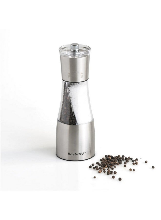 بيرجوف ليو أيسينشلز مطحنة الملح والفلفل الثنائية فضي وشفاف 19 × 6.5 × 6.5 سم 1106244 - Image 2