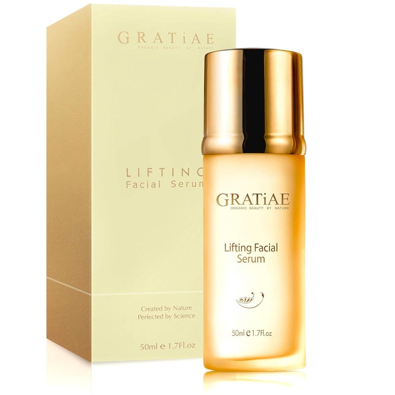 Gratiae organic lifting facial serum Vitamin C serum skin care vitamin E oil retinol anti aging serum face moisturizer vitamin C serum for face 17 Floz - Image 1
