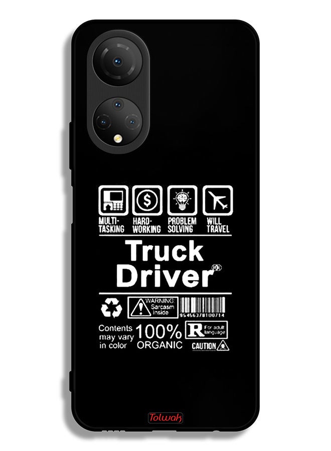 Tolwak Honor X7 Protective Case Cover Truck Driver Sticker - Image 2