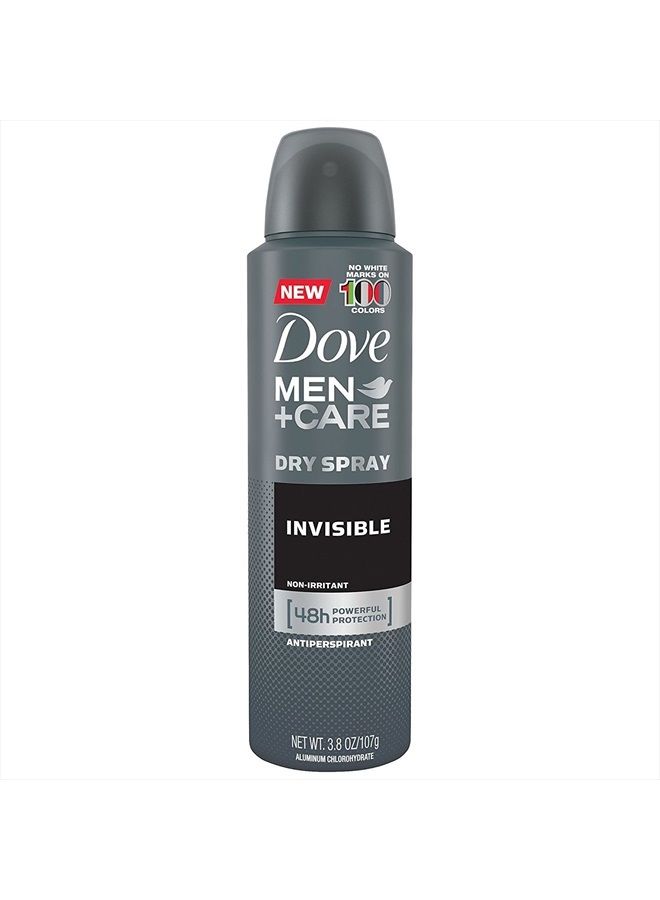 Dove Men Care Invisible Dry Spray Deodorant (3.8 oz, 3 pk.) - Image 2