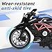 MQDMINI 4Pack PullBack Motorcycle Toys Friction Powered Kids Toy Cars with Lights Sounds Automatic Drive for Boys Girls Aged 312 - Image 4