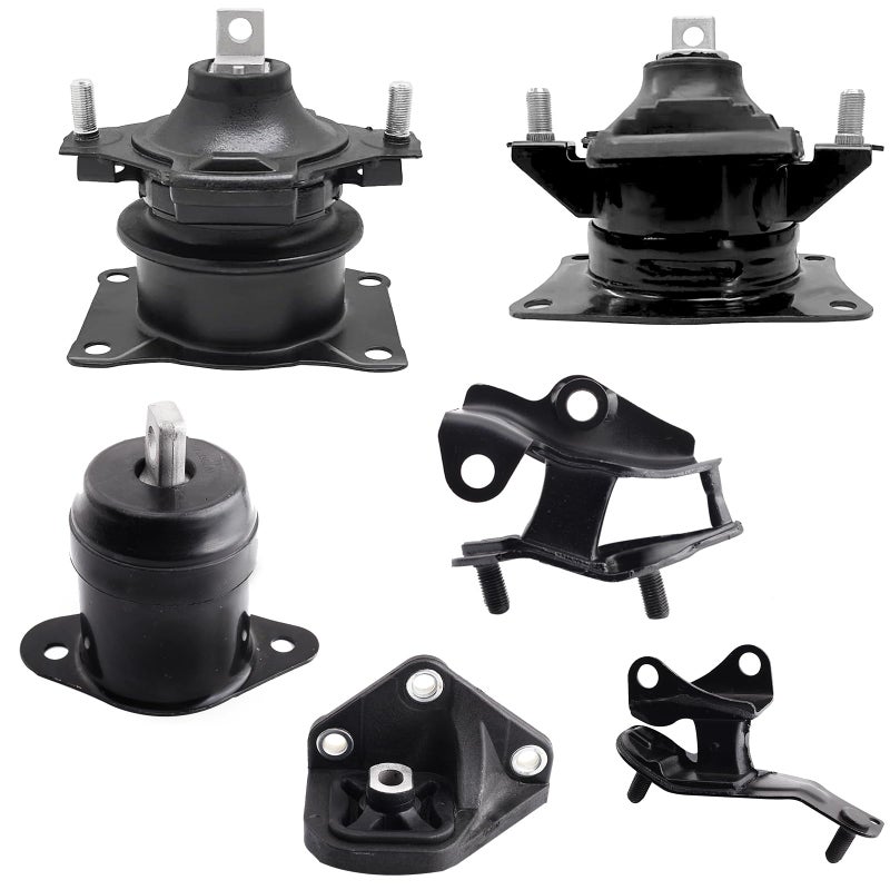 Engine Motor and Transmission Mount Compatible with 20032007 Accord 24L Automatic Replaces A4526HY A4517 A4509 A4542 A4516 A4510