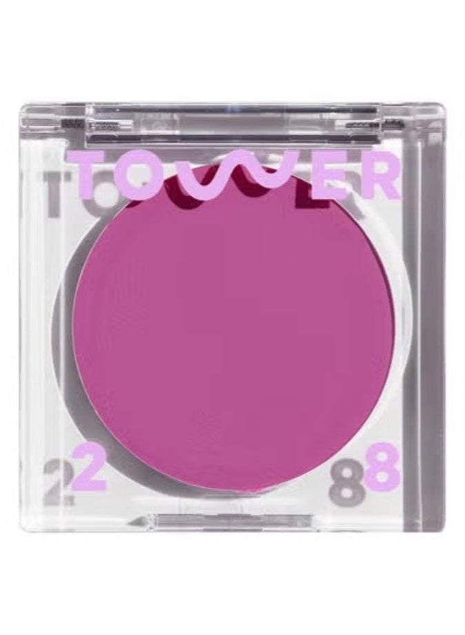 Tower 28 BeachPlease Lip + Cheek Dewy Cream Blush , Party Hour 4.5g – Multi-Use, Buildable Color for a Natural Glow - Image 1