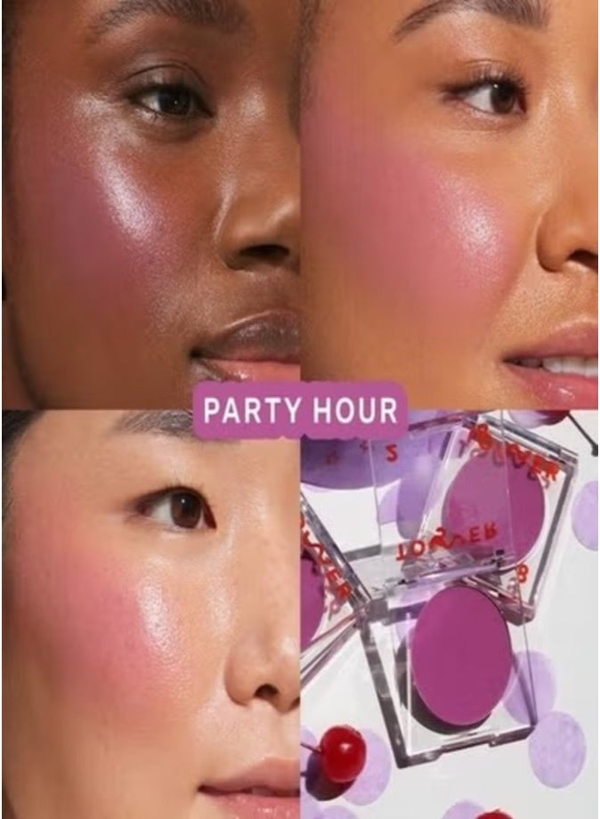 Tower 28 BeachPlease Lip + Cheek Dewy Cream Blush , Party Hour 4.5g – Multi-Use, Buildable Color for a Natural Glow - Image 2