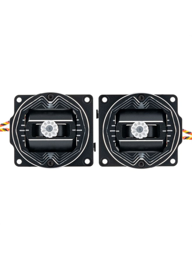 RadioMaster AG01 NANO CNC Hall Rocker Metal Aircraft Model Accessories For POCKET Remote Control-Product Color:Black Ag01-nano Pair  - Image 3