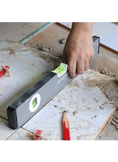 DARIT DARIT SMASH PROFESSIONAL HighPrecision Spirit Level Aluminium Alloy Ruler Magnetic Multiple Sizes Spirit Level Ruler with Fluorescent Amplification BlistersShockResistant 60cm 600mm  - Image 5