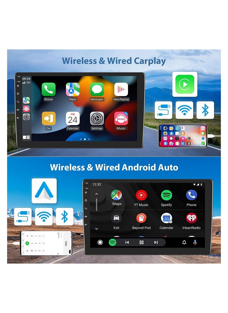 SHEZA STAR - Android Screen For Nissan Altima 2008 To 2012 2GB RAM 32GB ROM Support Apple Carplay Android Auto Full HD Touch Screen built In Bluetooth USB Radio WiFi Play Store Backup Camera include(Automatic AC) - Image 1