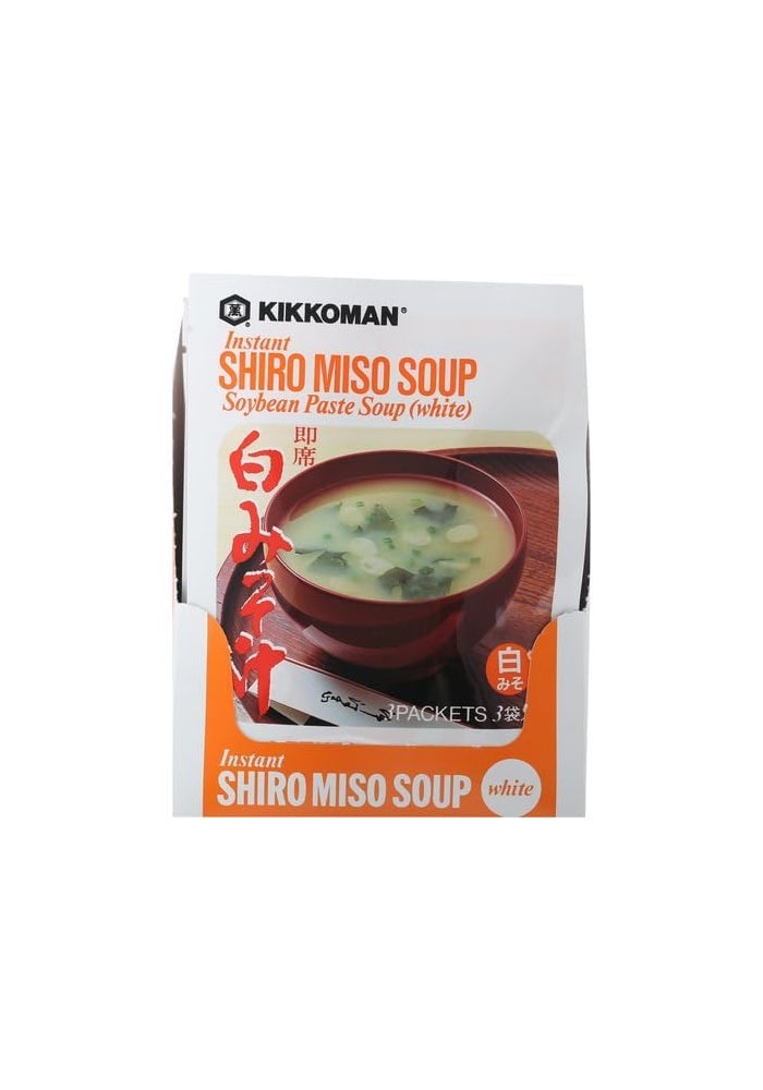 Kikkoman Instant Shiro Miso Soup, 3 ct, 1.05 oz - Image 4