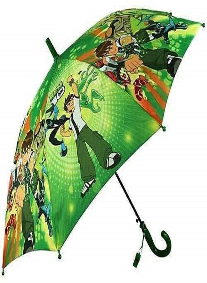 ORENAME Umbrella for kids Polyester Portable and Unique Design Cartoon Printed Folding Sun Protection Umbrella with Whistle Auto Open Kids Boy And Girls - Image 1