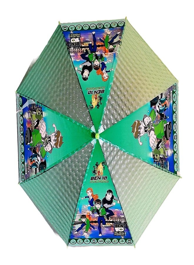 ORENAME Umbrella for kids Polyester Portable and Unique Design Cartoon Printed Folding Sun Protection Umbrella with Whistle Auto Open Kids Boy And Girls - Image 2