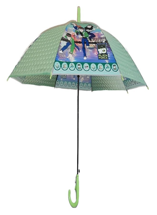 ORENAME Umbrella for kids Polyester Portable and Unique Design Cartoon Printed Folding Sun Protection Umbrella with Whistle Auto Open Kids Boy And Girls - Image 3