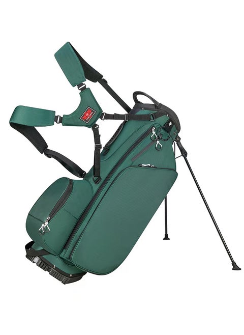 Golf Bag - Lightweight Golf Cart Bag with Enhanced Storage, Value Organizer, Waterproof Pockets, Sturdy Leg Locks, Extra Pocket(Green)