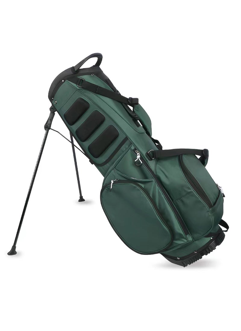 Golf Bag - Lightweight Golf Cart Bag with Enhanced Storage, Value Organizer, Waterproof Pockets, Sturdy Leg Locks, Extra Pocket(Green)