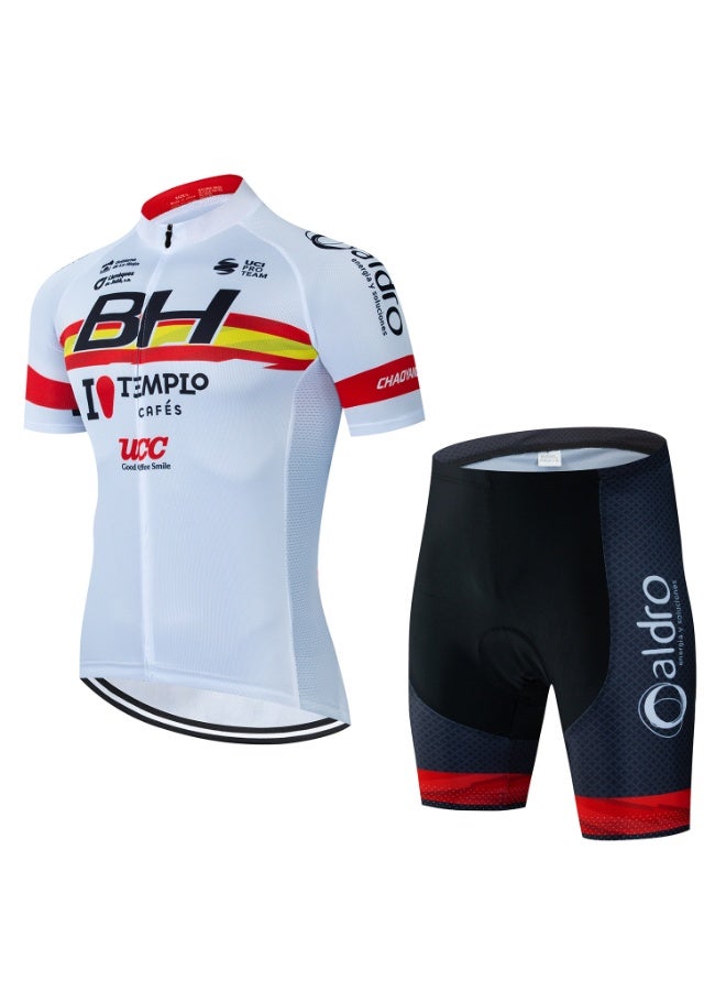 KUYING Summer Short Sleeved Cycling Suit Set  - Image 1