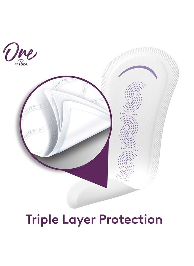 Panty Liners (2-in-1 Period & Bladder Leakage Daily Liner), Long, Extra Coverage for Period Flow, Very Light Absorbency for Bladder Leaks, 50 Count