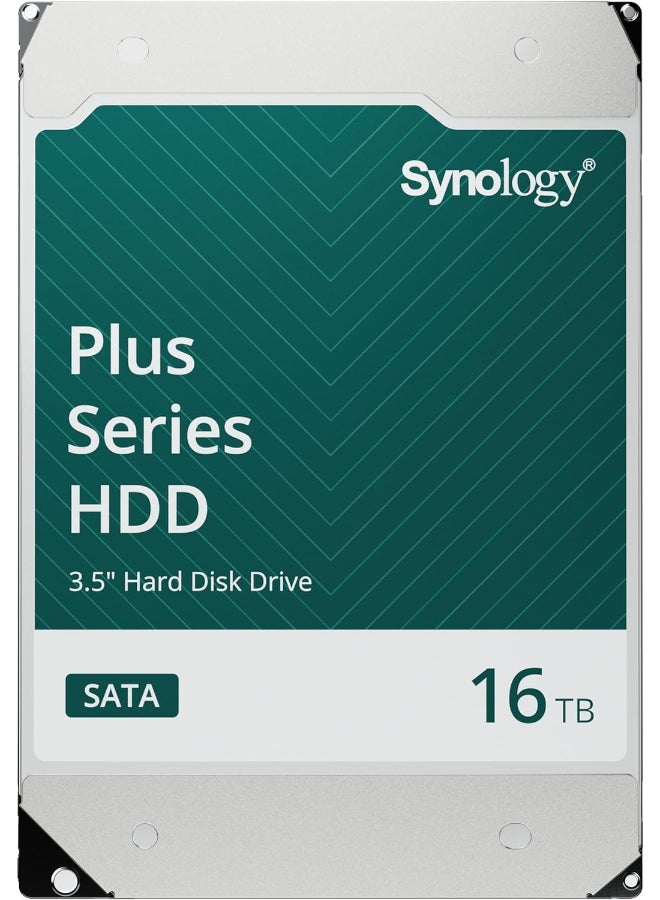 سينولوجي قرص صلب HDD، 16TB، سلسلة Plus SATA 3.5" (HAT3310-16T) - Image 1