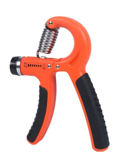 Grip Strength Trainer, Hand Grip Exerciser Strengthener Forearm Strengthener, Hand Exerciser for Muscle Building and Injury Recover(Orange+Black)