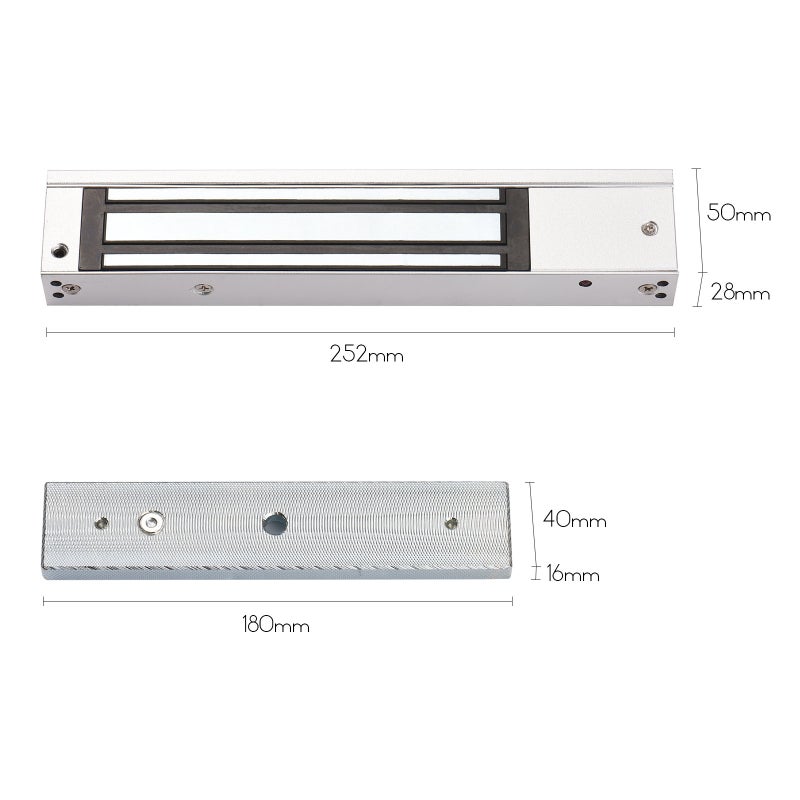 Single Door Magnetic Lock 12V Electromagnetic Lock Electric Control Lock for Access Control - Image 5