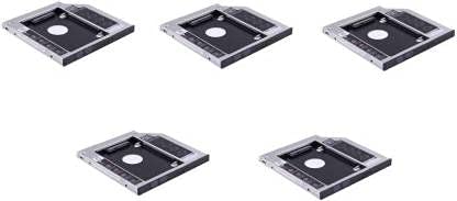 CARE CASE® Optical Bay 2nd Hard Drive Caddy, 9.5 mm CD/DVD Drive Slot for SSD and HDD (Pack of 5) - Image 1