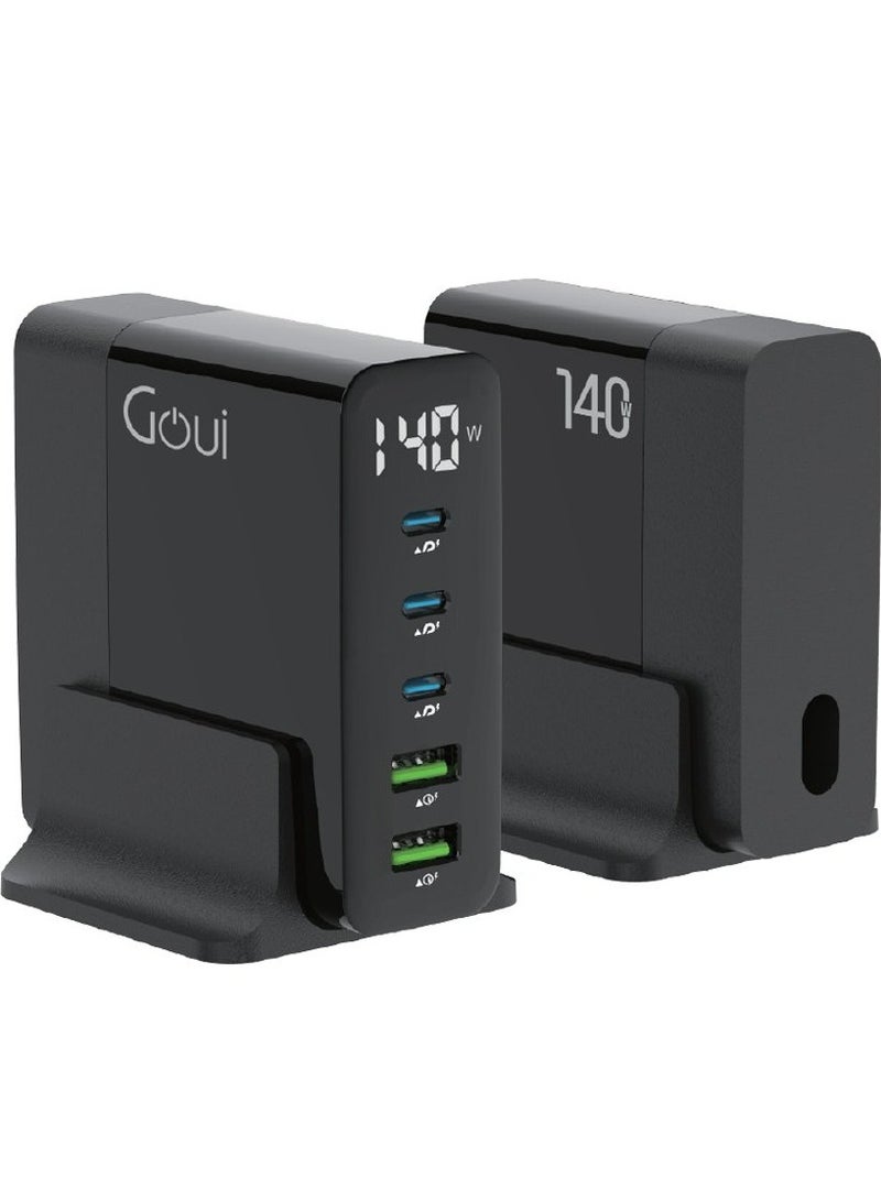 Goui GAN 140w/5 Port Desktop Charger  - Image 2