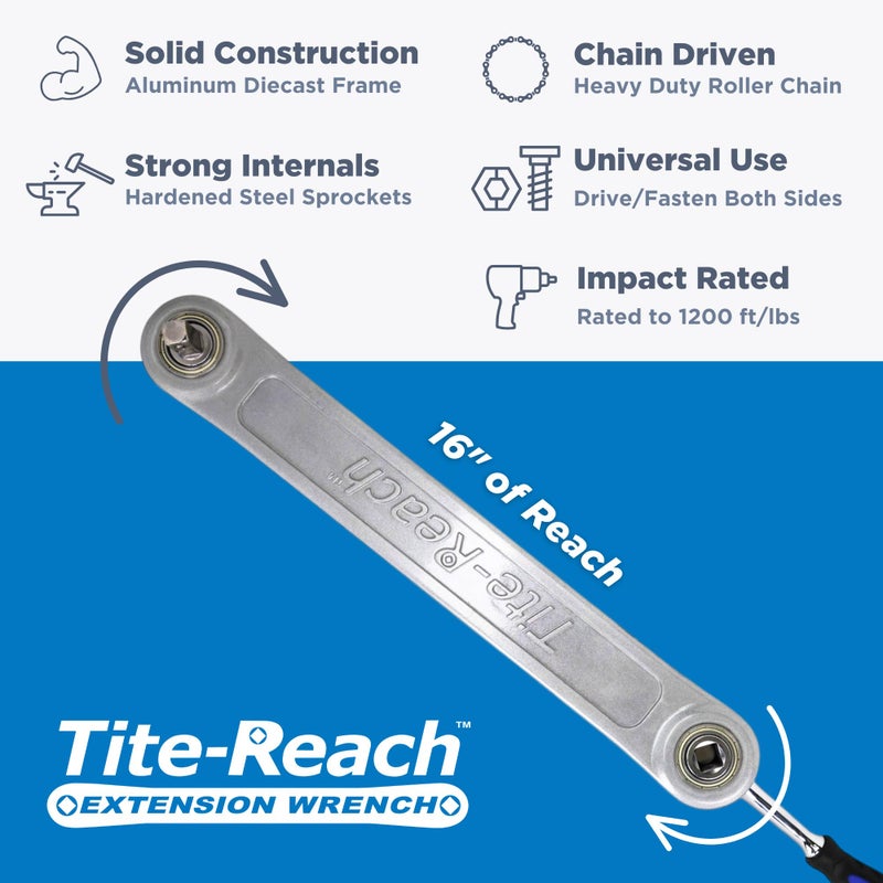 TITE-REACH مفتاح تمديد احترافي TITE-REACH 1/2 بوصة - Image 2