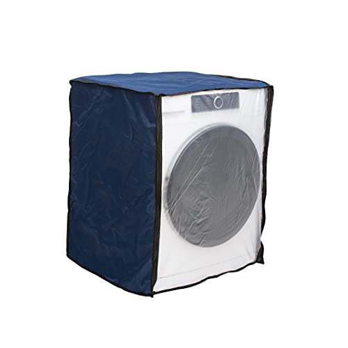 Vintage Pro Front Load Washing Machine Cover for Siemens 6.5 Kg, 7 Kg, 7.5 Kg, 8 Kg, 8.5 Kg & 9 Kg (63cmsX63cmsX81cms) Blue - Image 1