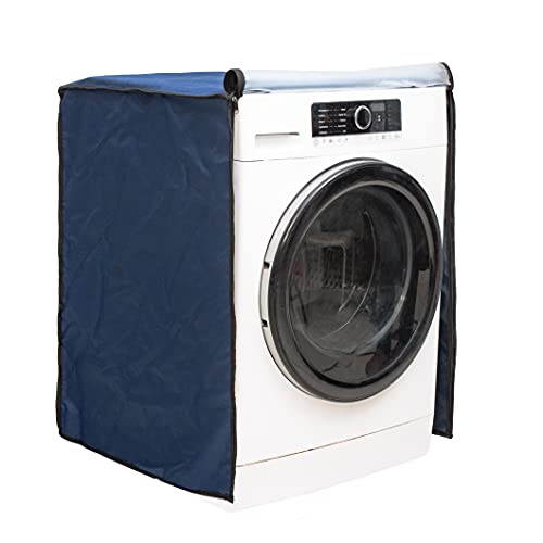 Vintage Pro Front Load Washing Machine Cover for Siemens 6.5 Kg, 7 Kg, 7.5 Kg, 8 Kg, 8.5 Kg & 9 Kg (63cmsX63cmsX81cms) Blue - Image 5