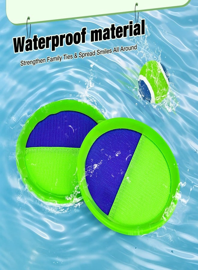 Qrooper Sticky Toss and Catch Ball Game Set - Kids & Toddlers Outdoor Indoor Activity Toys for Boys Girls 3 4 5 6 7 8-12 Year Old - Great Games for Beach Pool Yard - Birthday Gifts Easter Basket Stuffers - Image 3