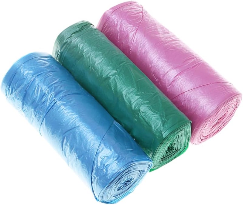 Safigle Thick Strong Garbage Bags 20 Per Roll 6 Rolls Random Color For Home And Office - Image 2