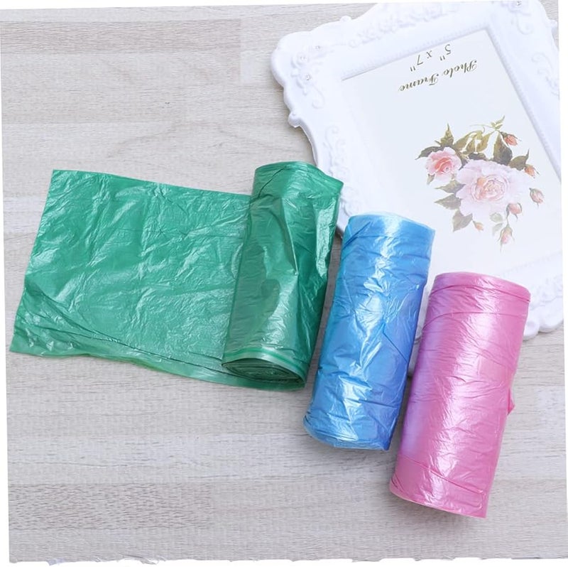 Safigle Thick Strong Garbage Bags 20 Per Roll 6 Rolls Random Color For Home And Office - Image 3