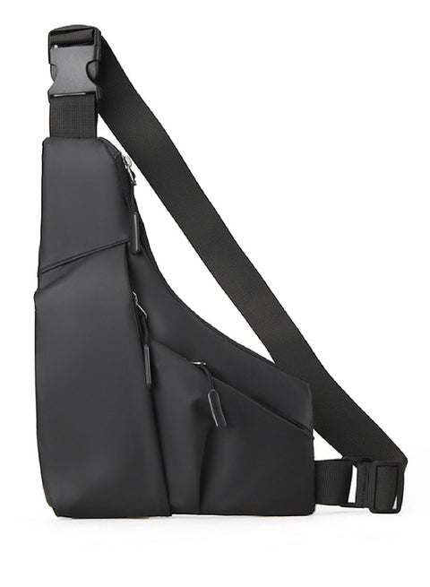 Sling Bags Mens Lightweight Crossbody, Men Chest Bag Anti Theft Water-Resistant Crossbody Bag Classic Design Shoulder Bag, for Outdoor Activities Travel, Camping