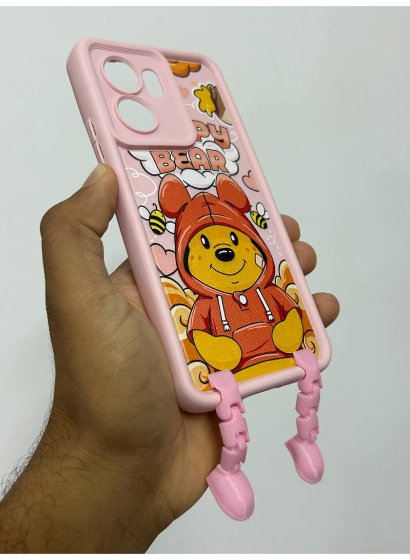 New Cartoon Design Back Cover for Oppo Reno 13F - Image 1