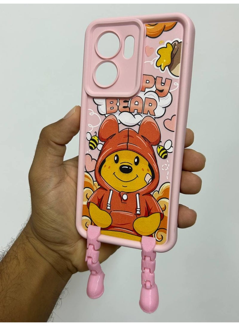 New Cartoon Design Back Cover for Oppo Reno 13F - Image 5