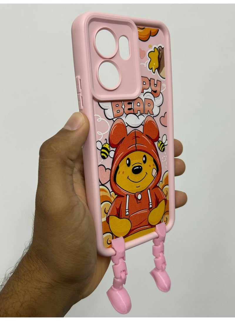 New Cartoon Design Back Cover for Oppo Reno 13F - Image 4