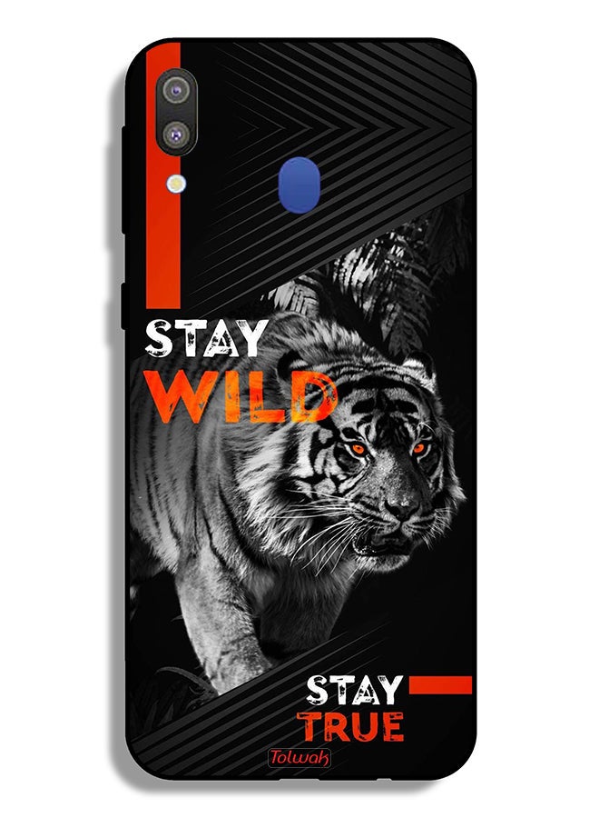 Tolwak Samsung Galaxy M20 Protective Case Cover Stay Wild Stay True - Image 2